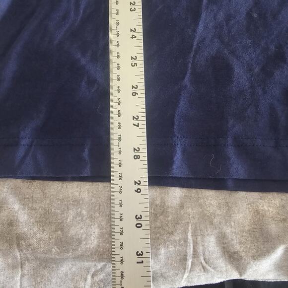 Robert Graham L2145 Mens Navy Classic Fit Graphic Short Sleeve Tee Size Large - Picture 3 of 5